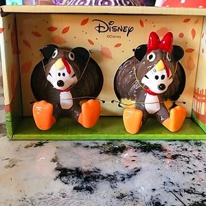 Disney mickey mouse and minnie mouse